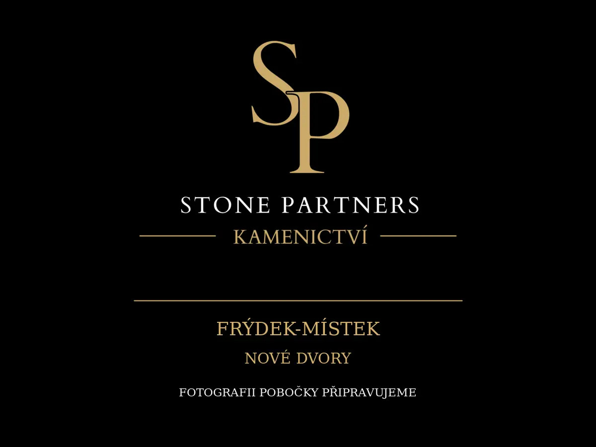 Logo Stone Partners – fotografii pobočky Frýdek-Místek Nové Dvory připravujeme