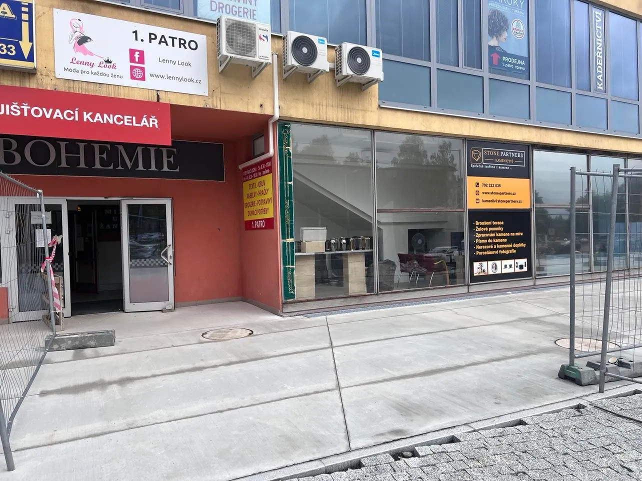 Pobočka kamenictví Stone Partners na Sokolovské ulici v Ostravě-Porubě